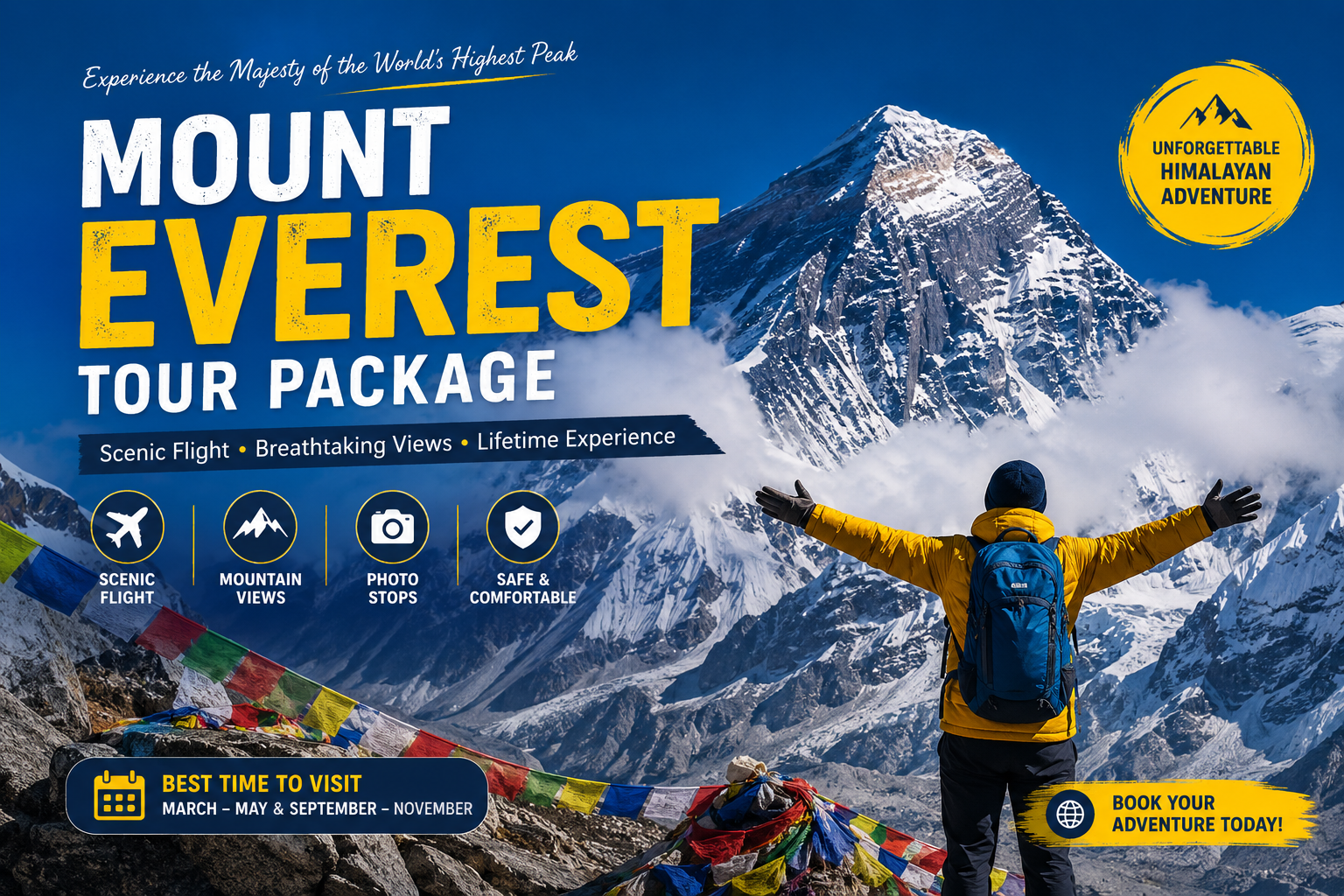 Choose the Perfect Mount Everest Tour Package for 2026