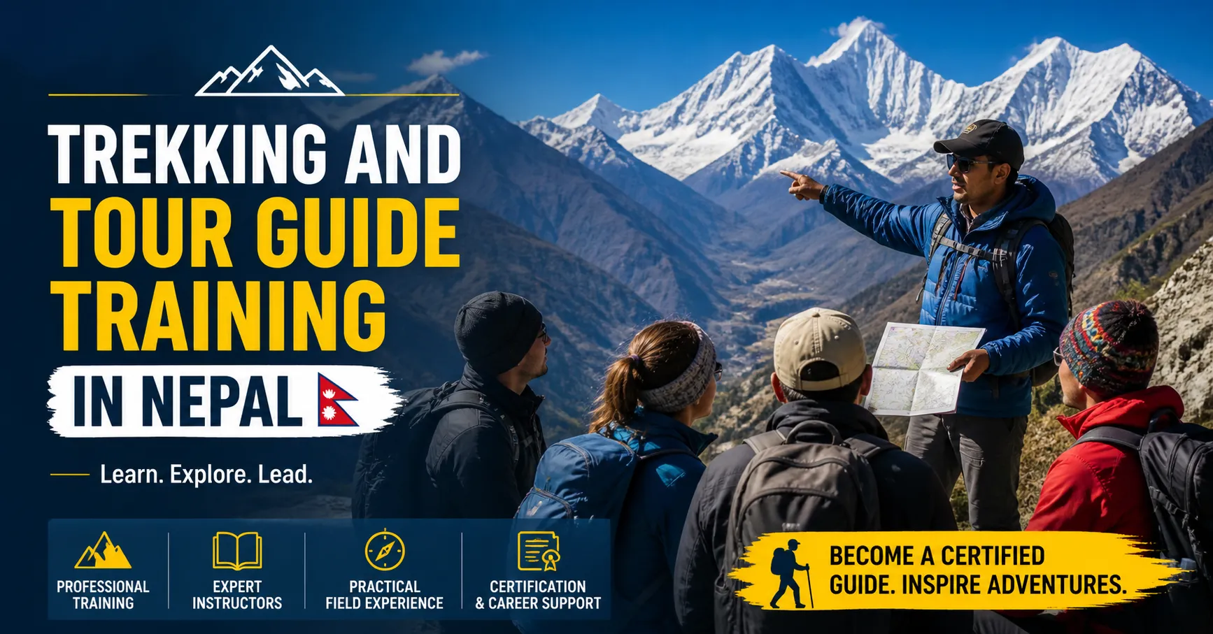 Trekking and Tour Guide Training in Nepal Trekking and Tour Guide Training in Nepal