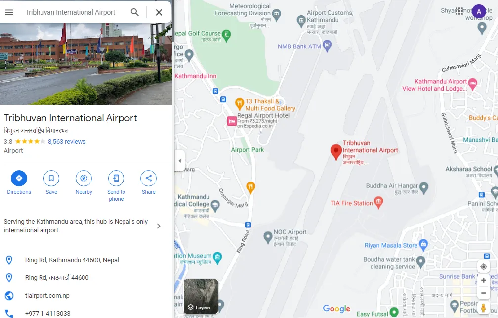 Tribhuvan International Airport 1