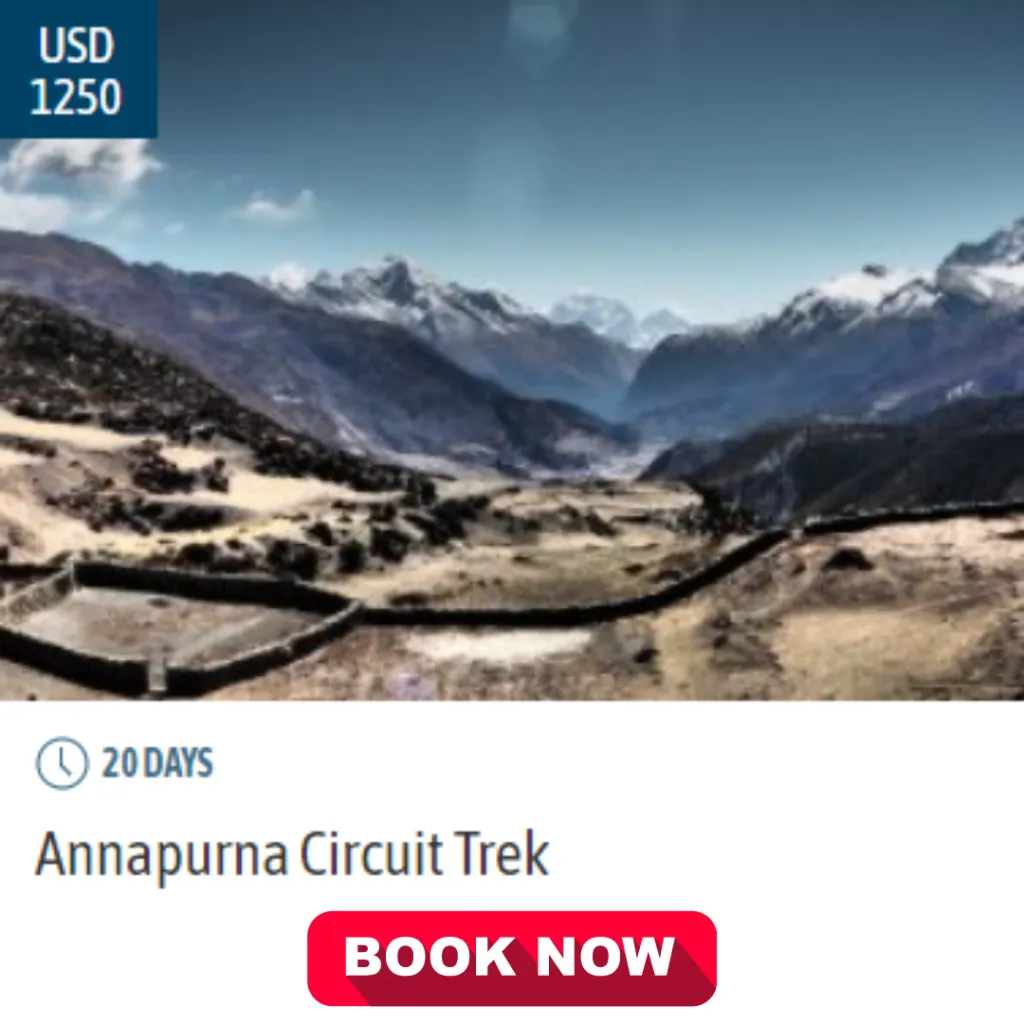Book now- Annapurna Circuit Trek package