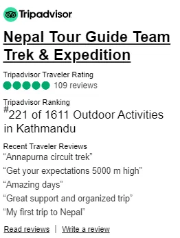 trip advisor review