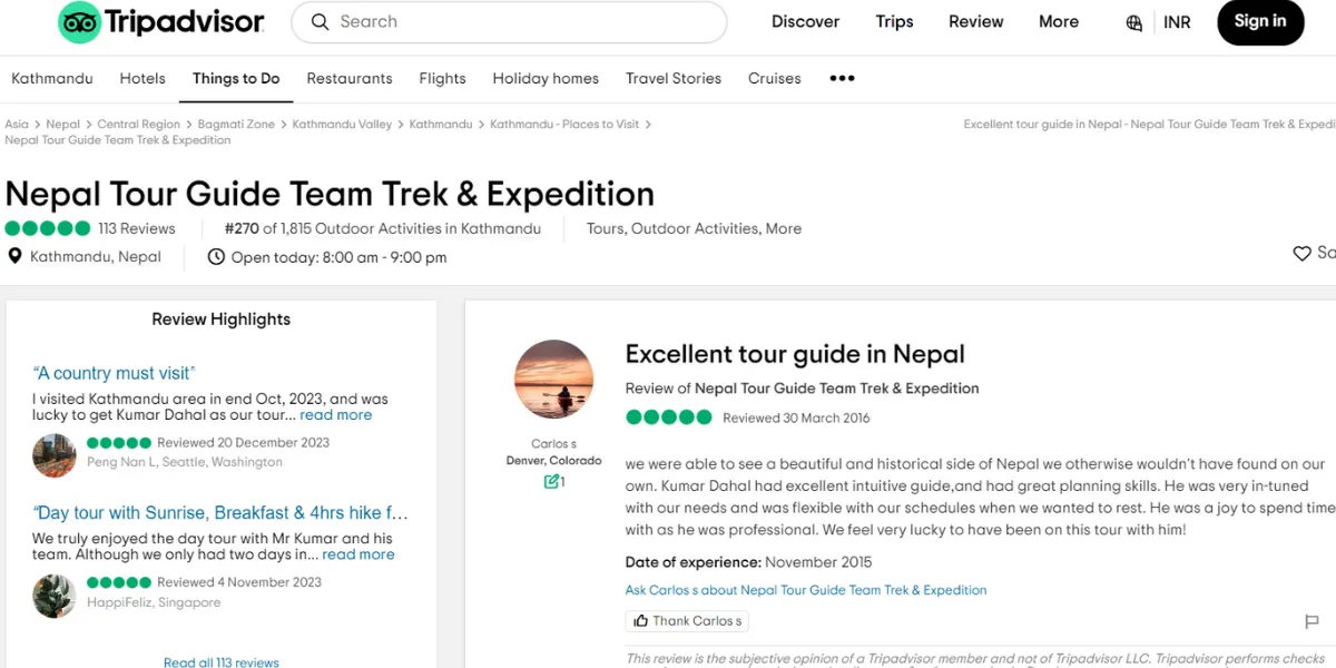 Upper Mustang Trek