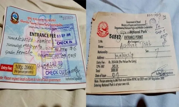 Types Of Permits Needed For Everest Base Camp Trek