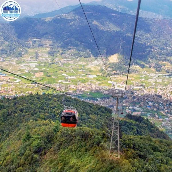 Cable car in Nepal Cable car in Nepal