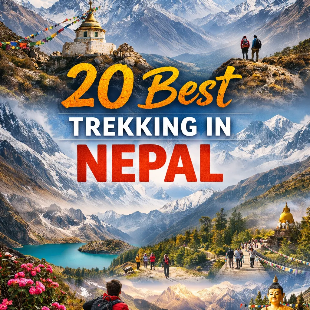 20 best trekking in Nepal