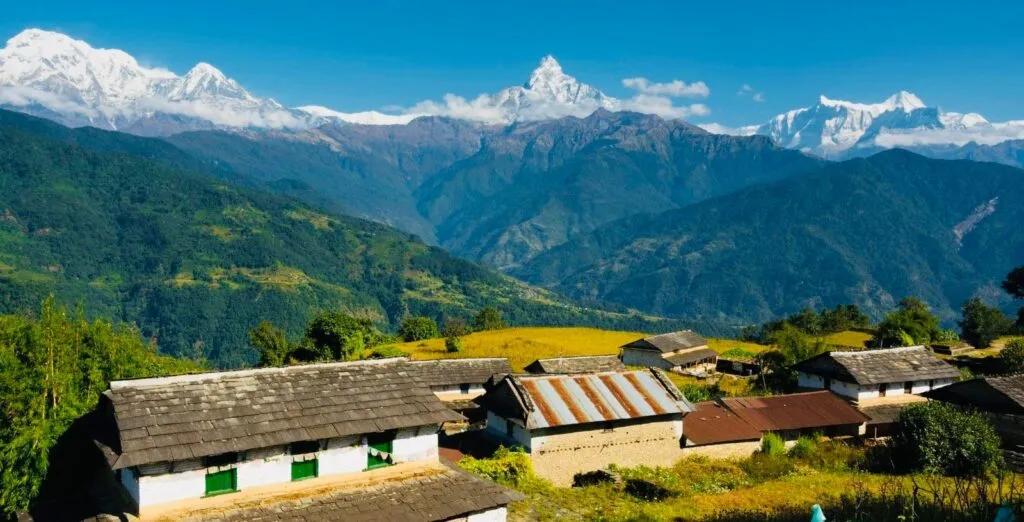 A peace village in Nepal. 