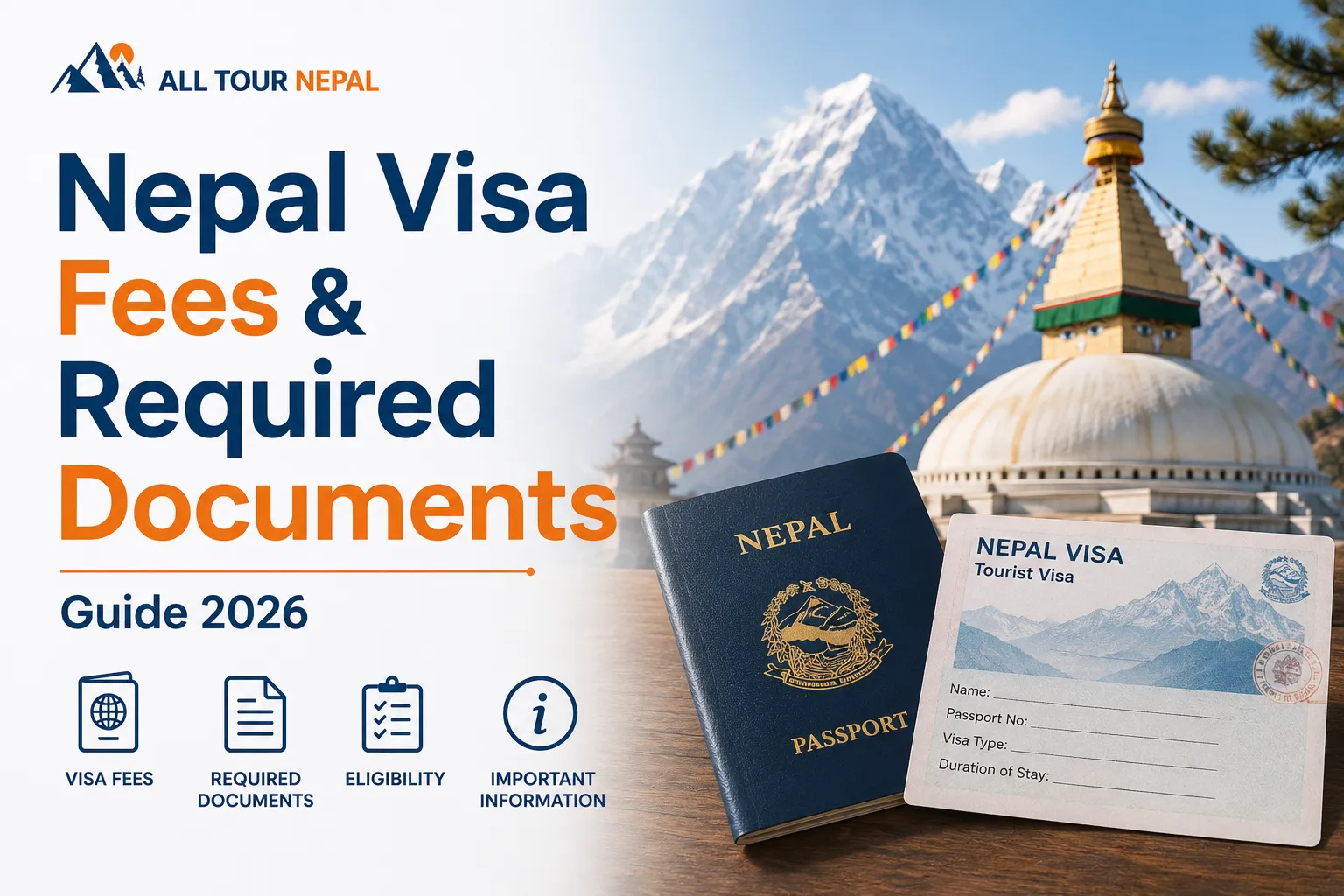 Nepal Visa Fees & Required Documents
