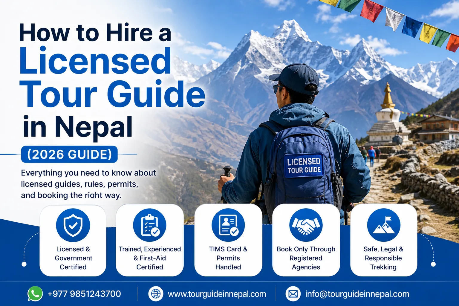 How to Hire a Licensed Tour Guide in Nepal (2026 Guide)