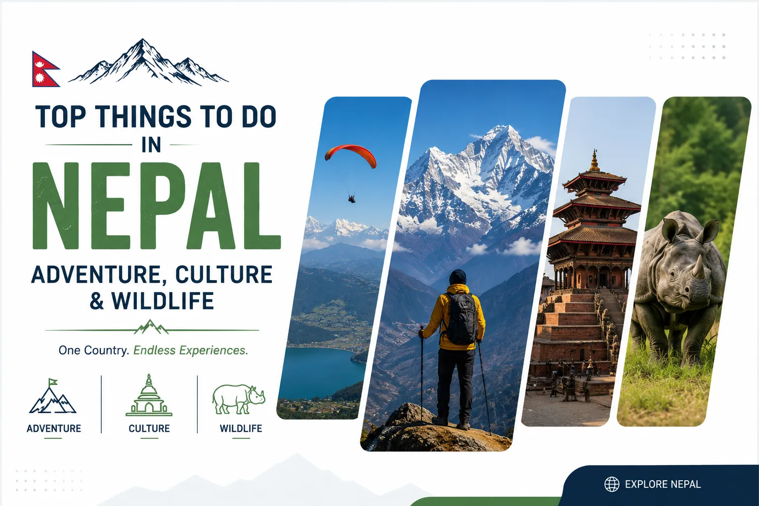 Top Things to Do in Nepal 2026: Adventure, Culture & Wildlife